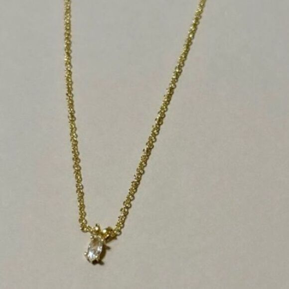 Diamond necklace #1475 - Picture 3 of 4